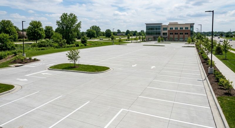 Parking Area Grading Service